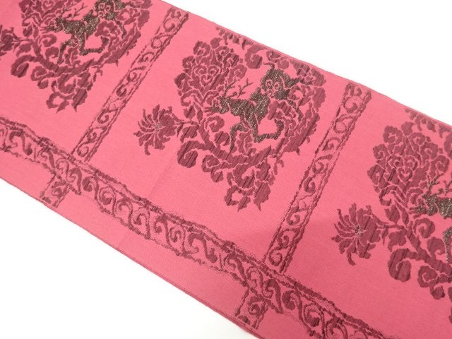 JAPANESE NAGOYA OBI / WOVEN FLOWER